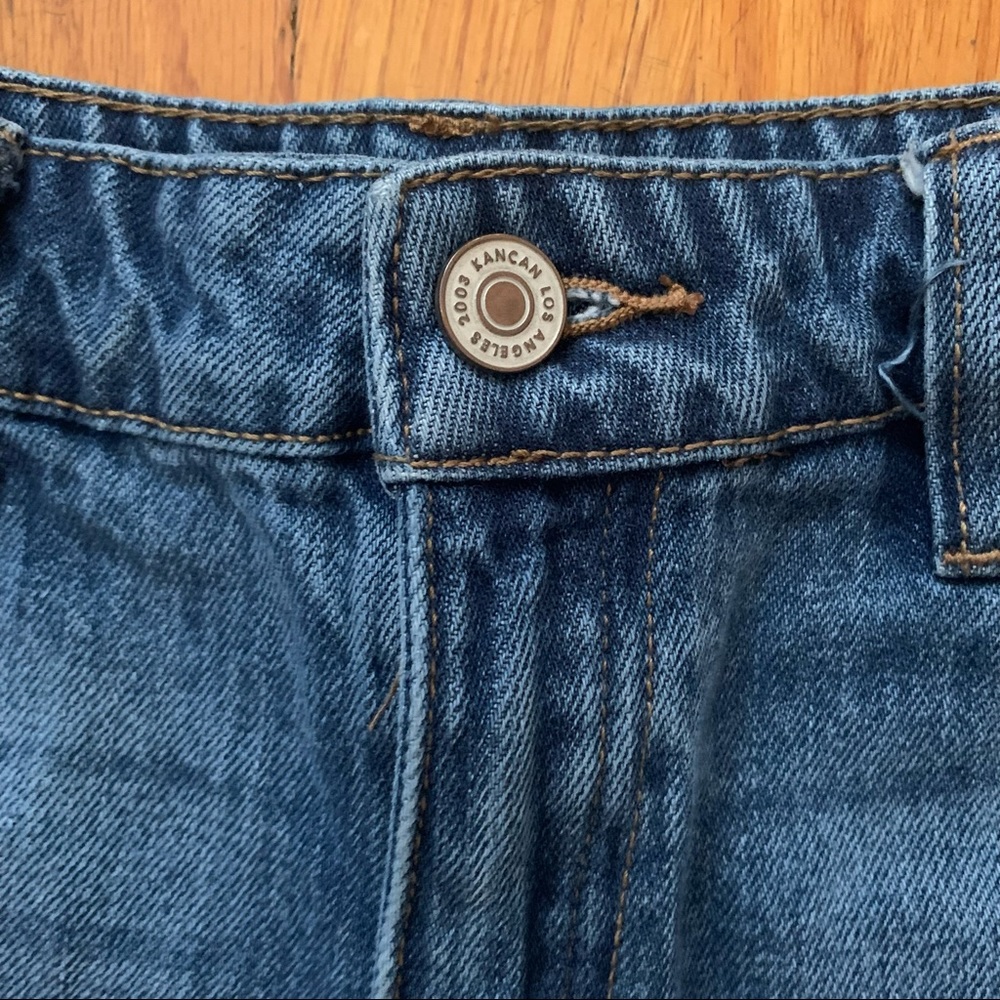 Kancan High Waisted Distressed Shorts - Picture 4 of 7